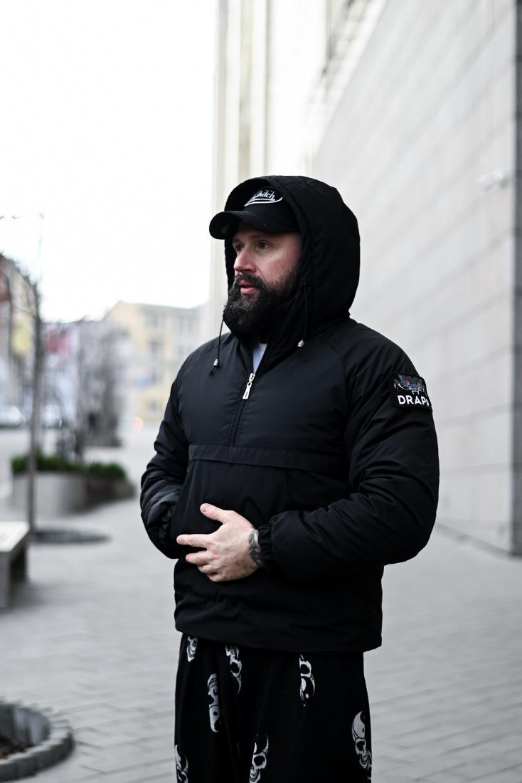 Анорак утеплений з патчем DRAPP