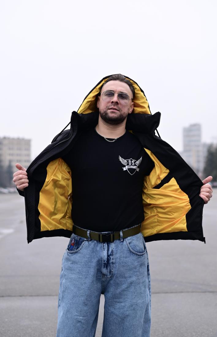 Пуховик DRAPP з патчем