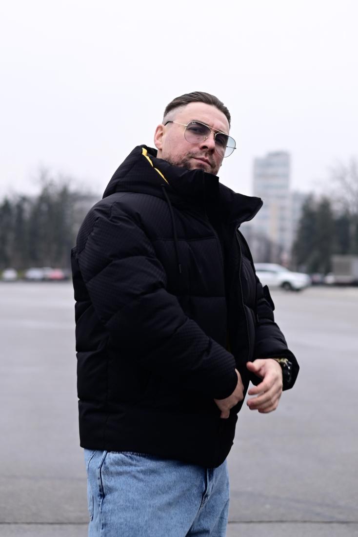 Пуховик DRAPP з патчем