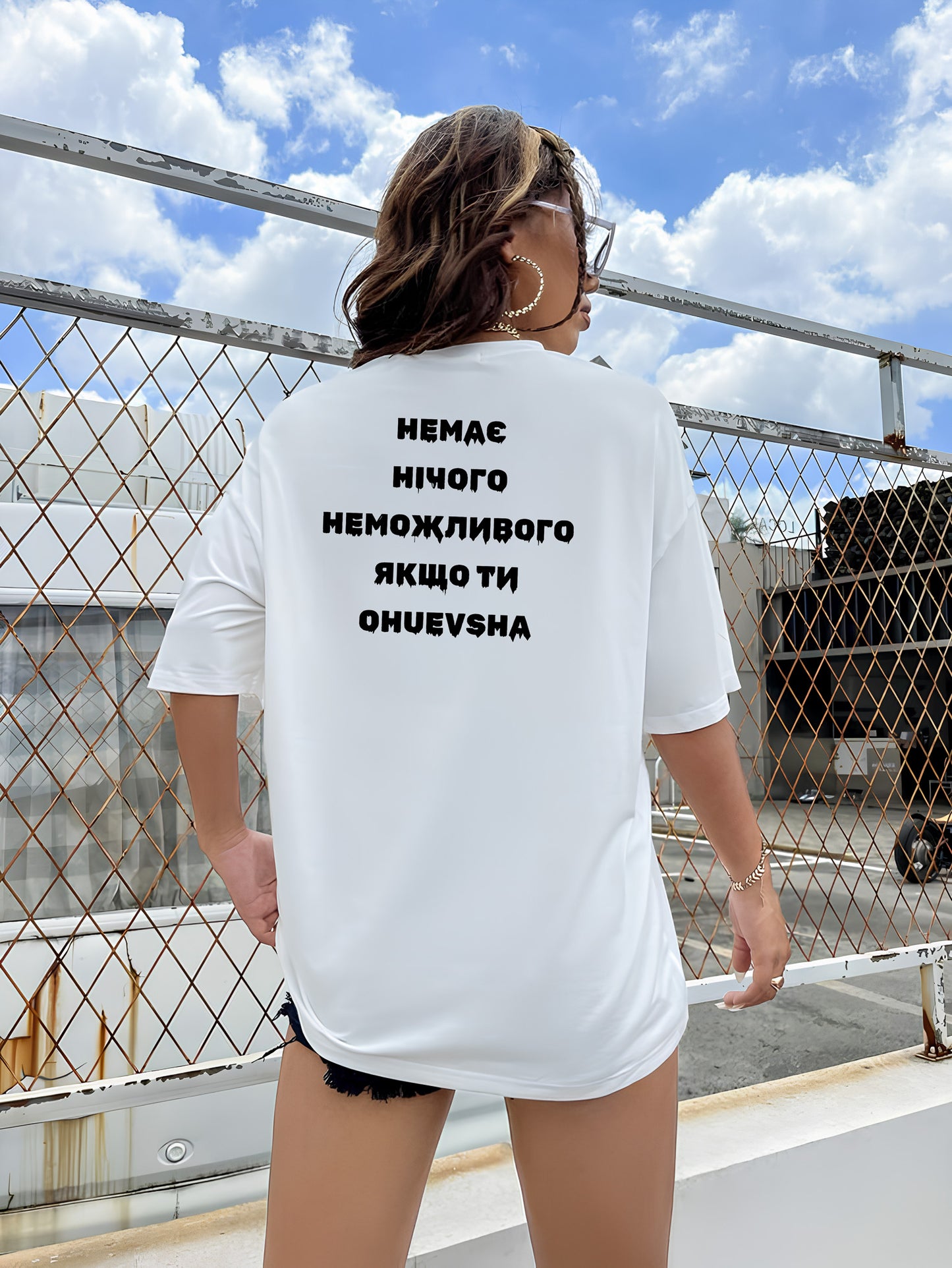 Жіноча футболка з дтф