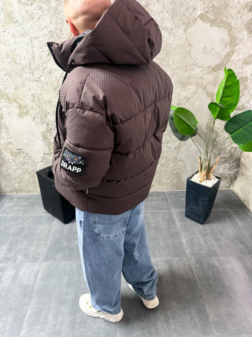 Пуховик DRAPP з патчем