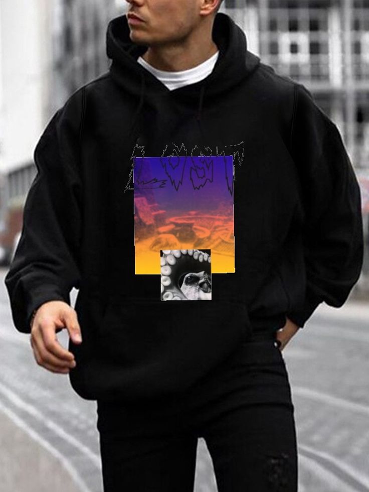 Худі з ДТФ на Флісі (оверсайз)