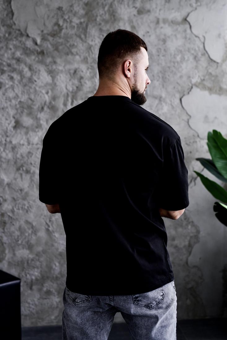 Футболка з ДТФ принтом (оверсайз)